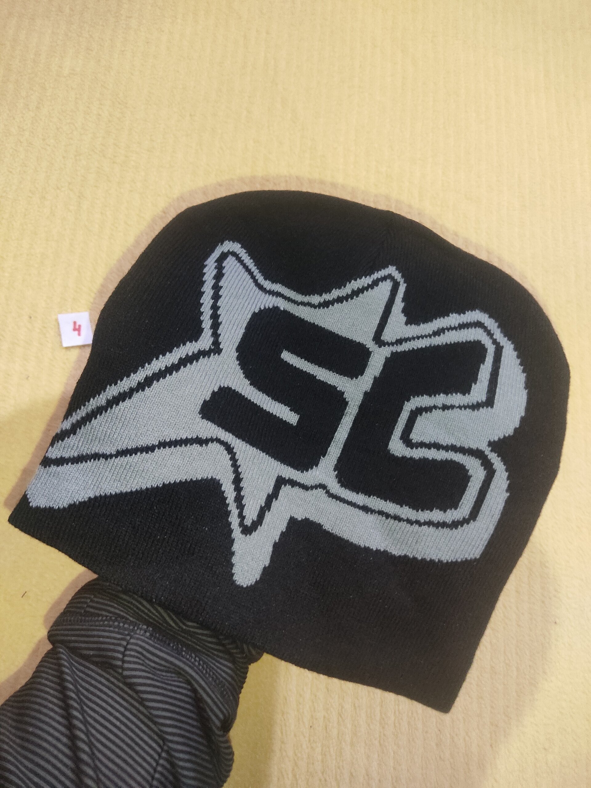 Gorro 4 STREET negro con gris - 4