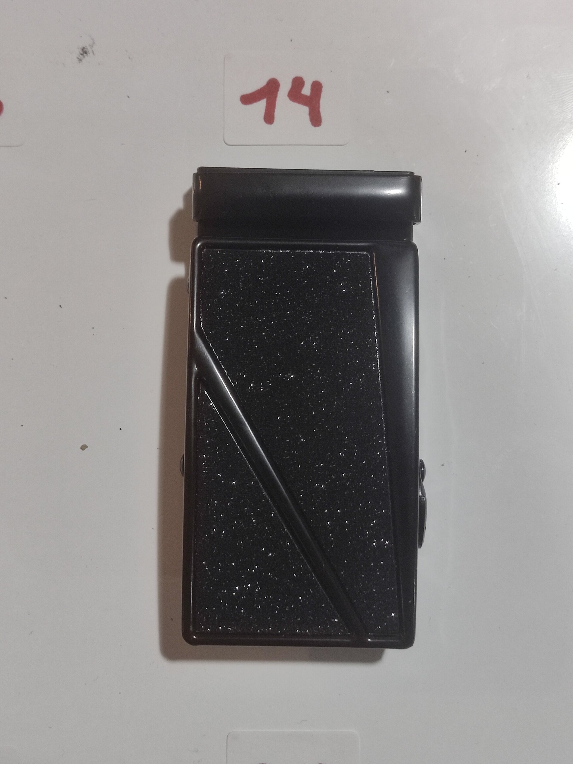 Hebilla de cinturón 14 negra piedra fina 2 - 3