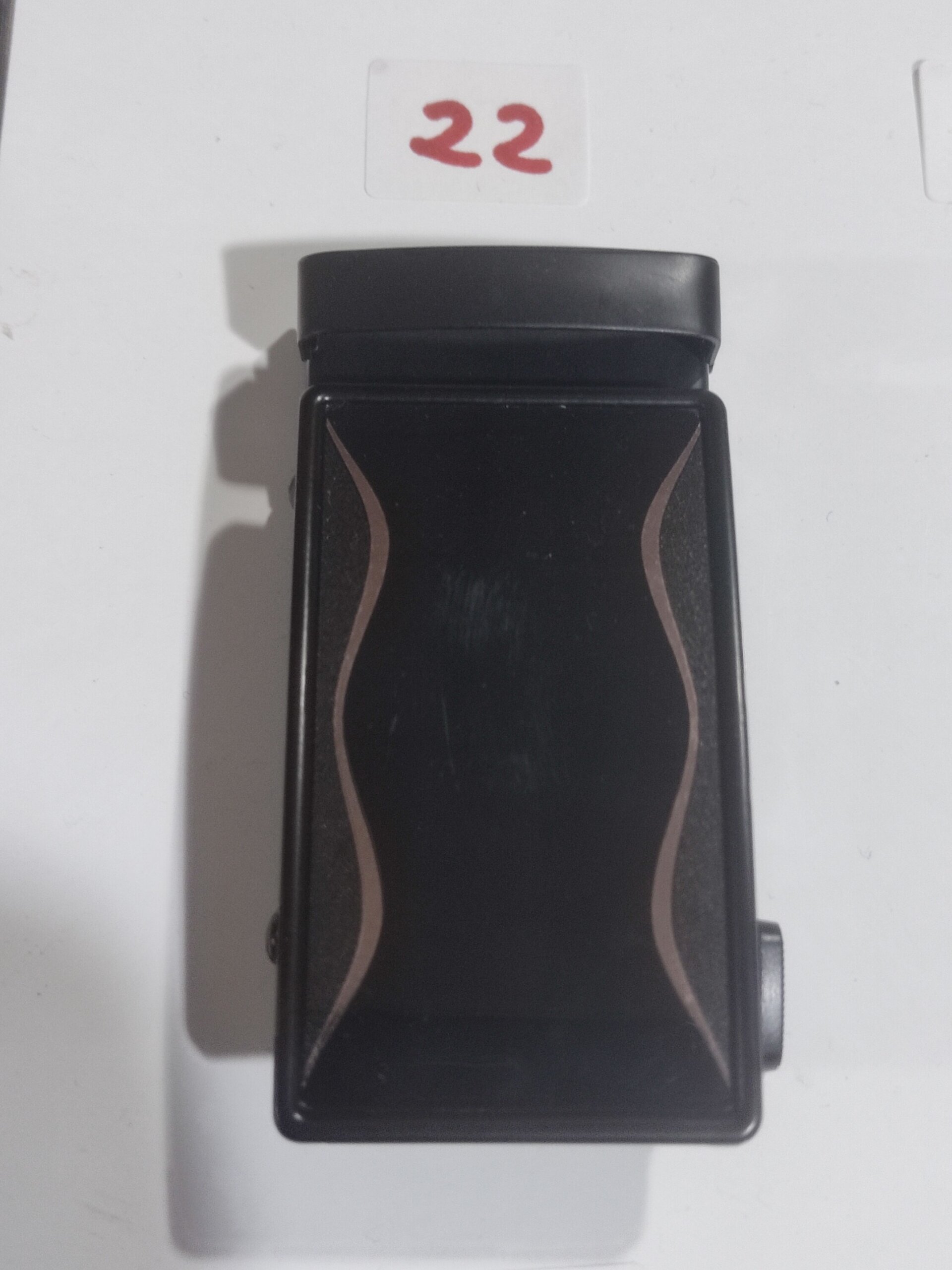 Hebilla de cinturón 022 negro panoramic - 3