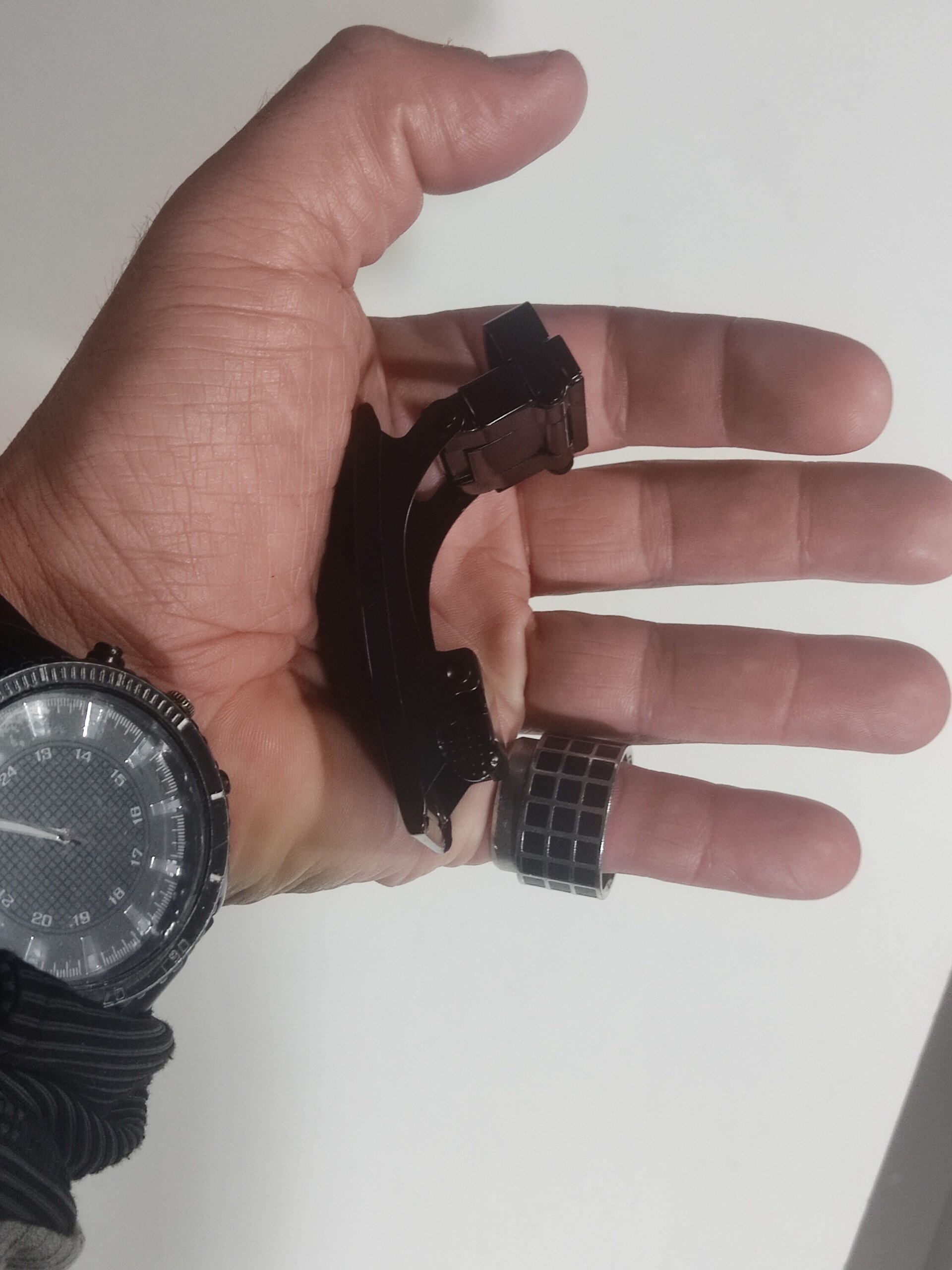 Hebilla de cinturón 01 negro hamaca - 2