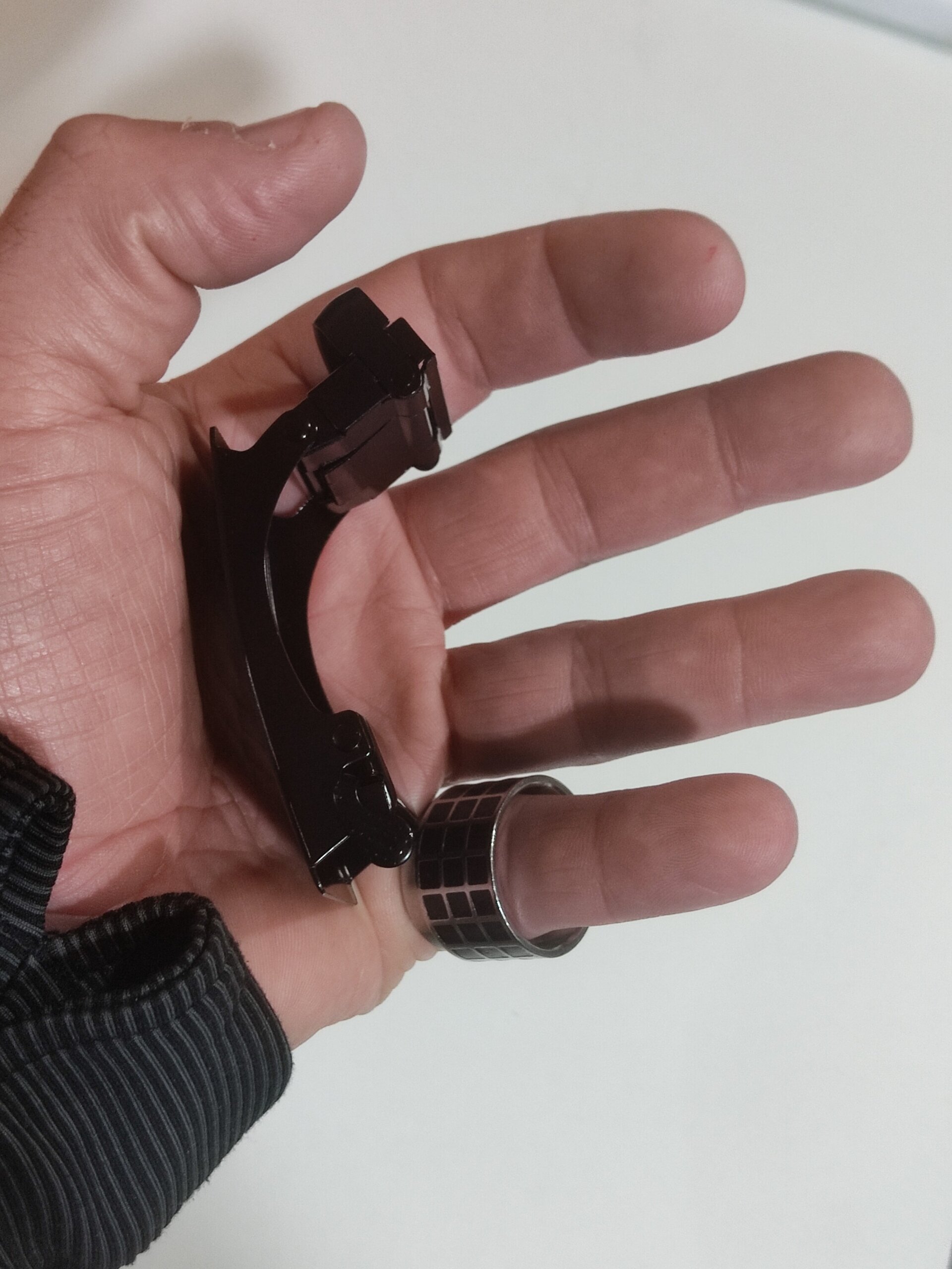 Hebilla de cinturón 12 negra total - 2