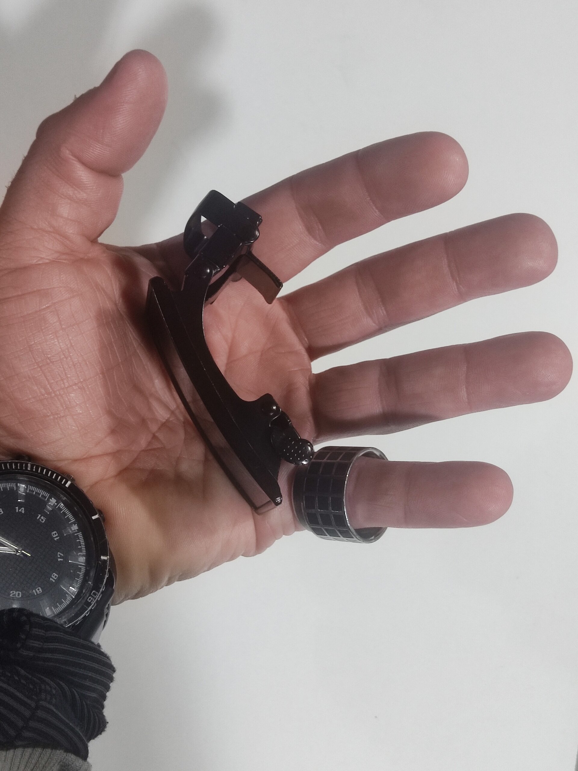 Hebilla de cinturón 02 negro cometa - 2