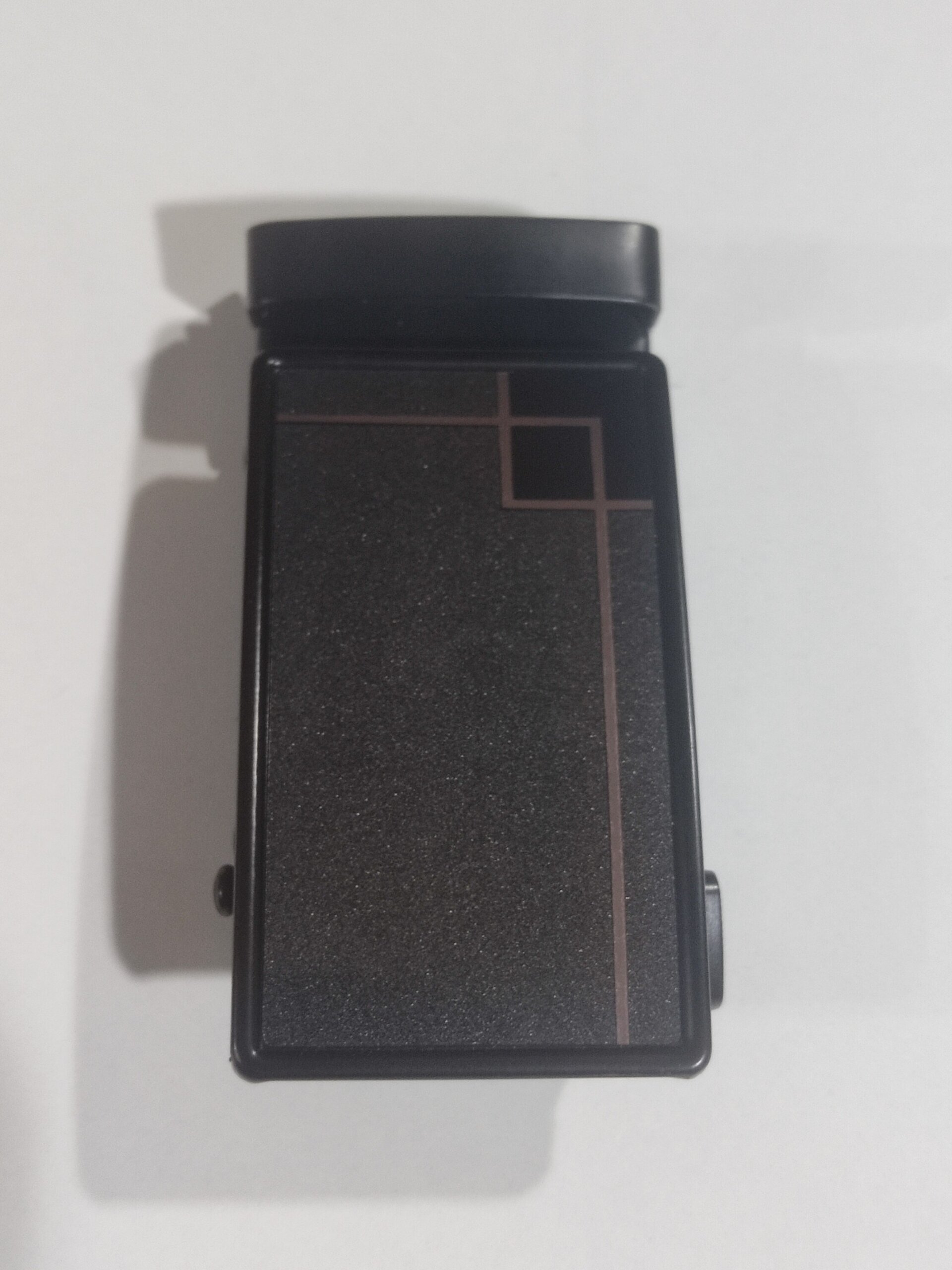 Hebilla de cinturón 012 negro cuadrados - 4