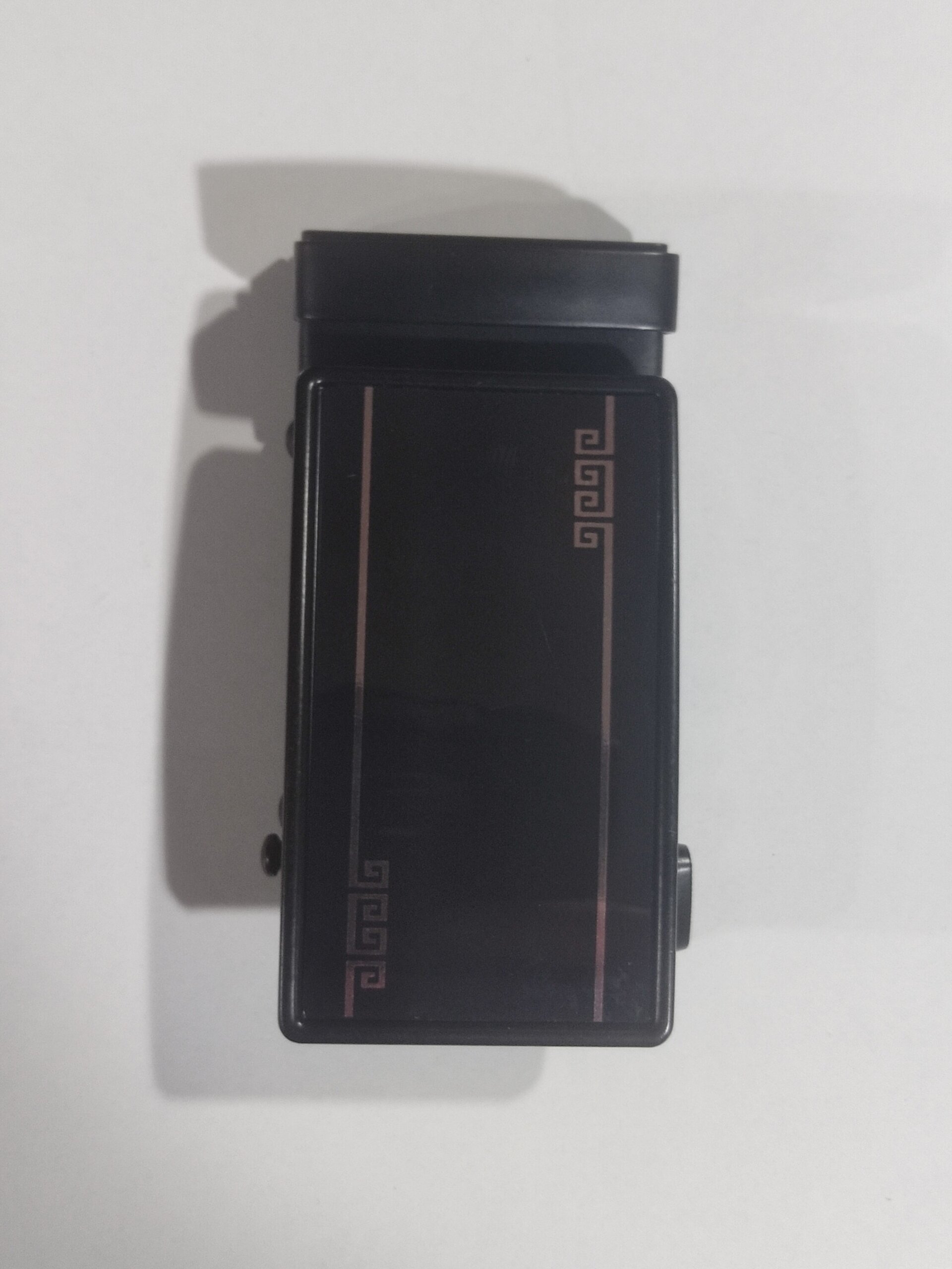 Hebilla de cinturón 04 negra doble linea - 4