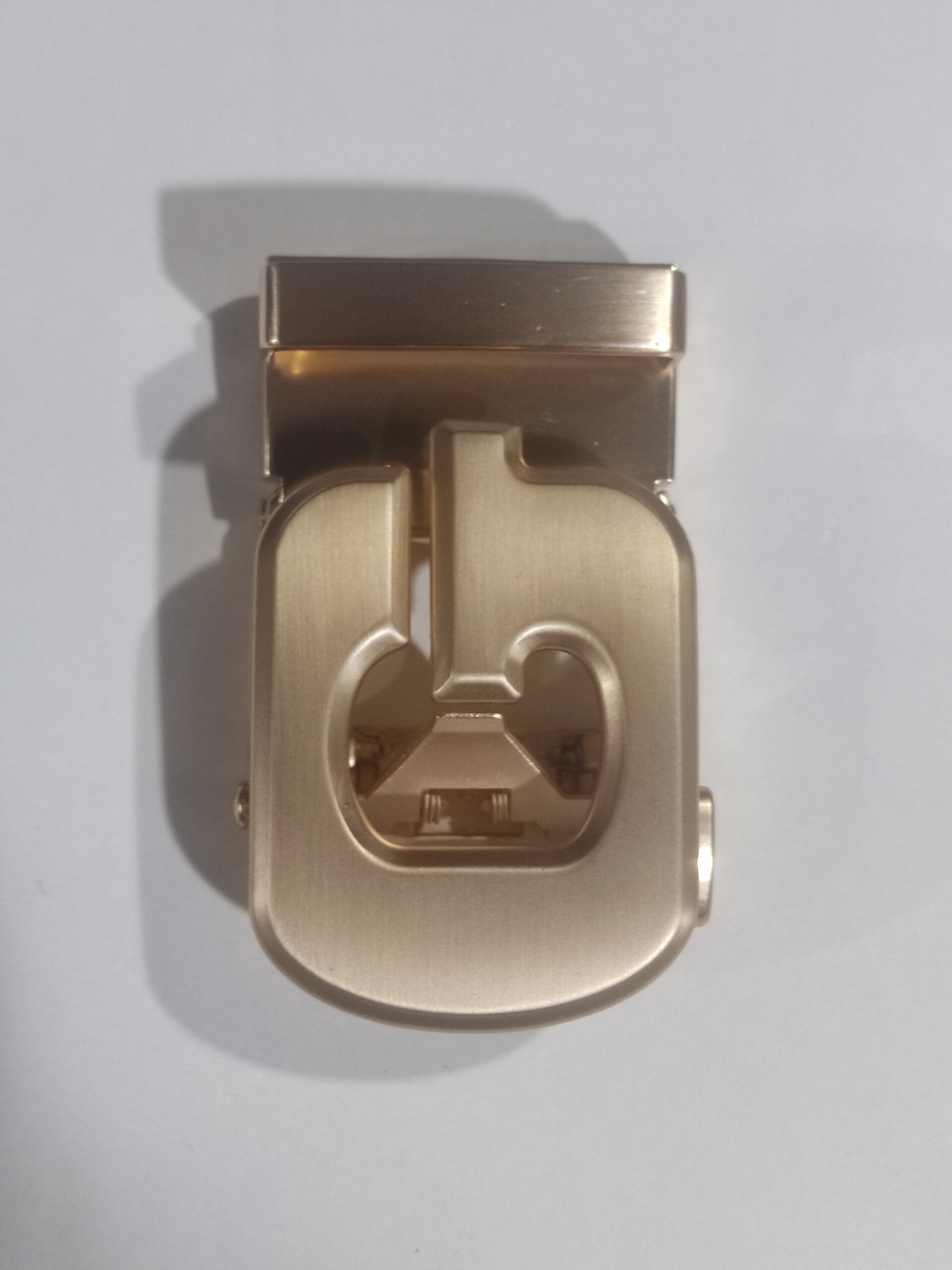 Hebilla de cinturón 23 G dorada - 4