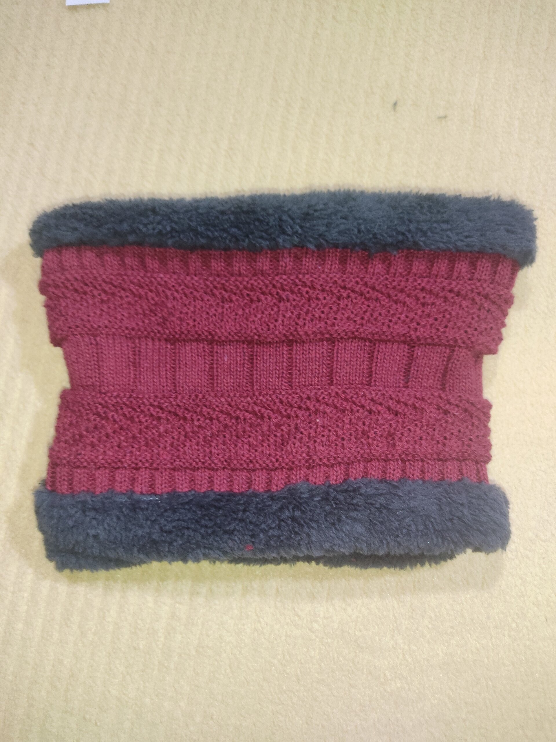 Gorro y bufanda 1 rojo - 2