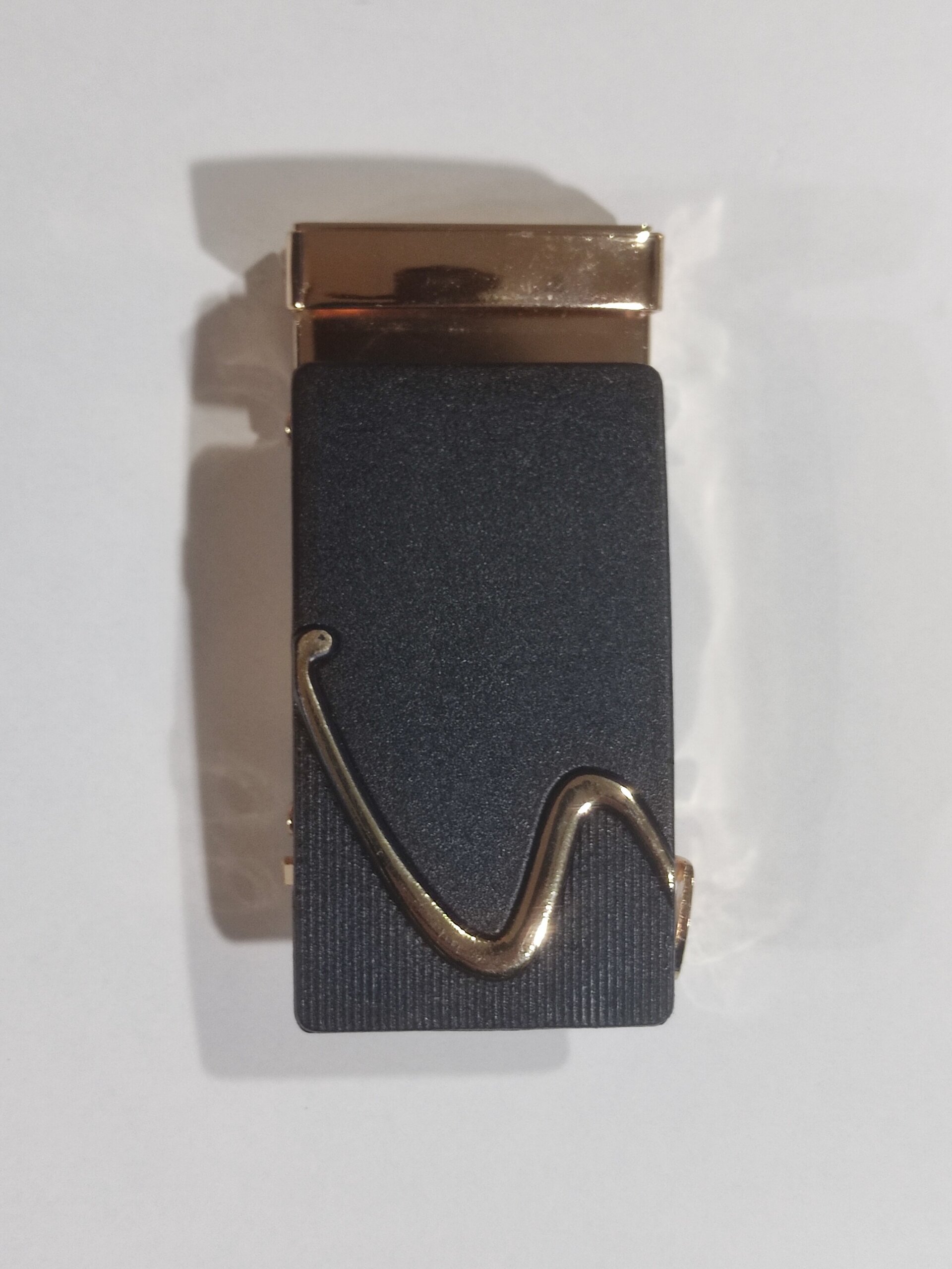 Hebilla de cinturón 15 negra S dorada - 4