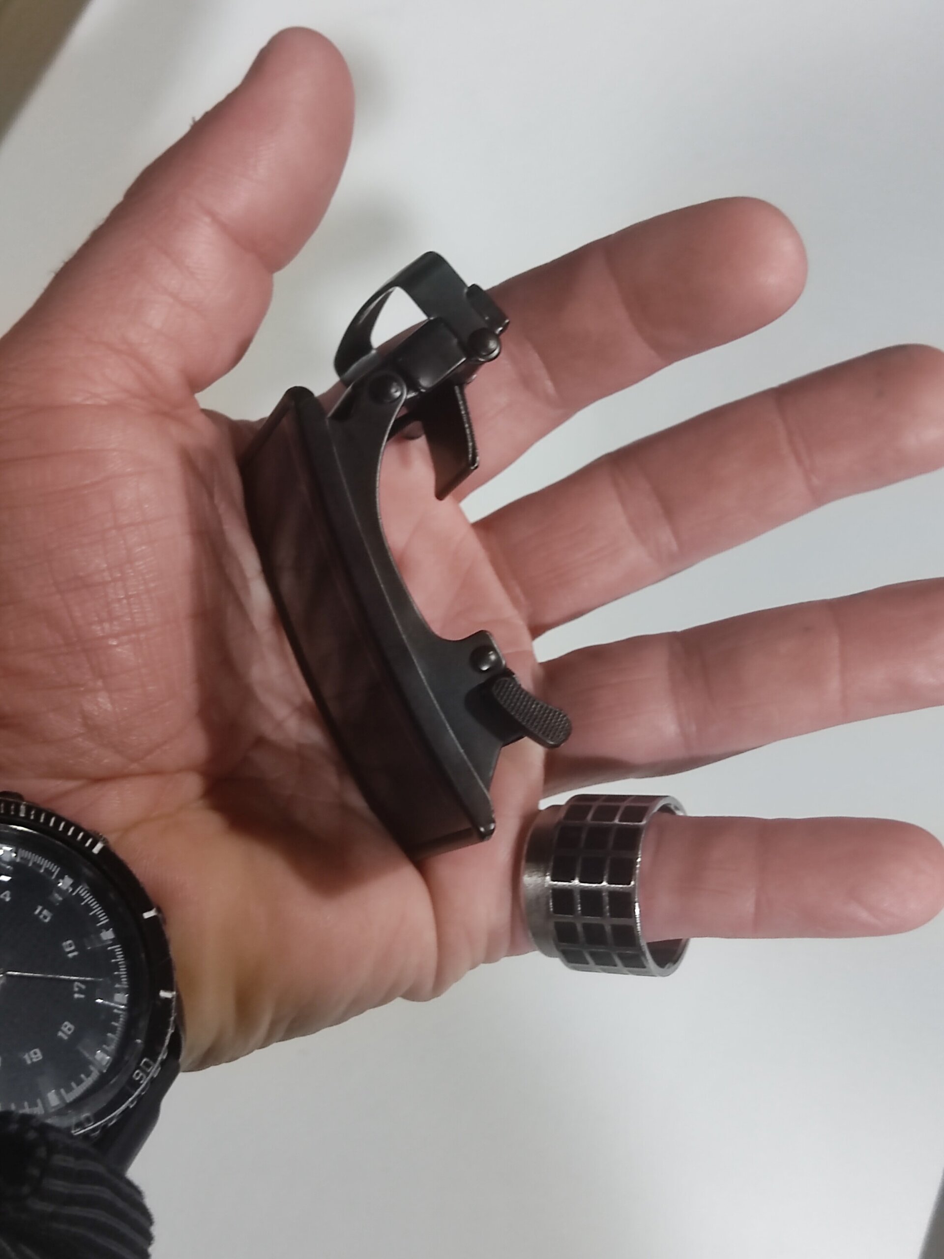 Hebilla de cinturón 017 negra S - 2