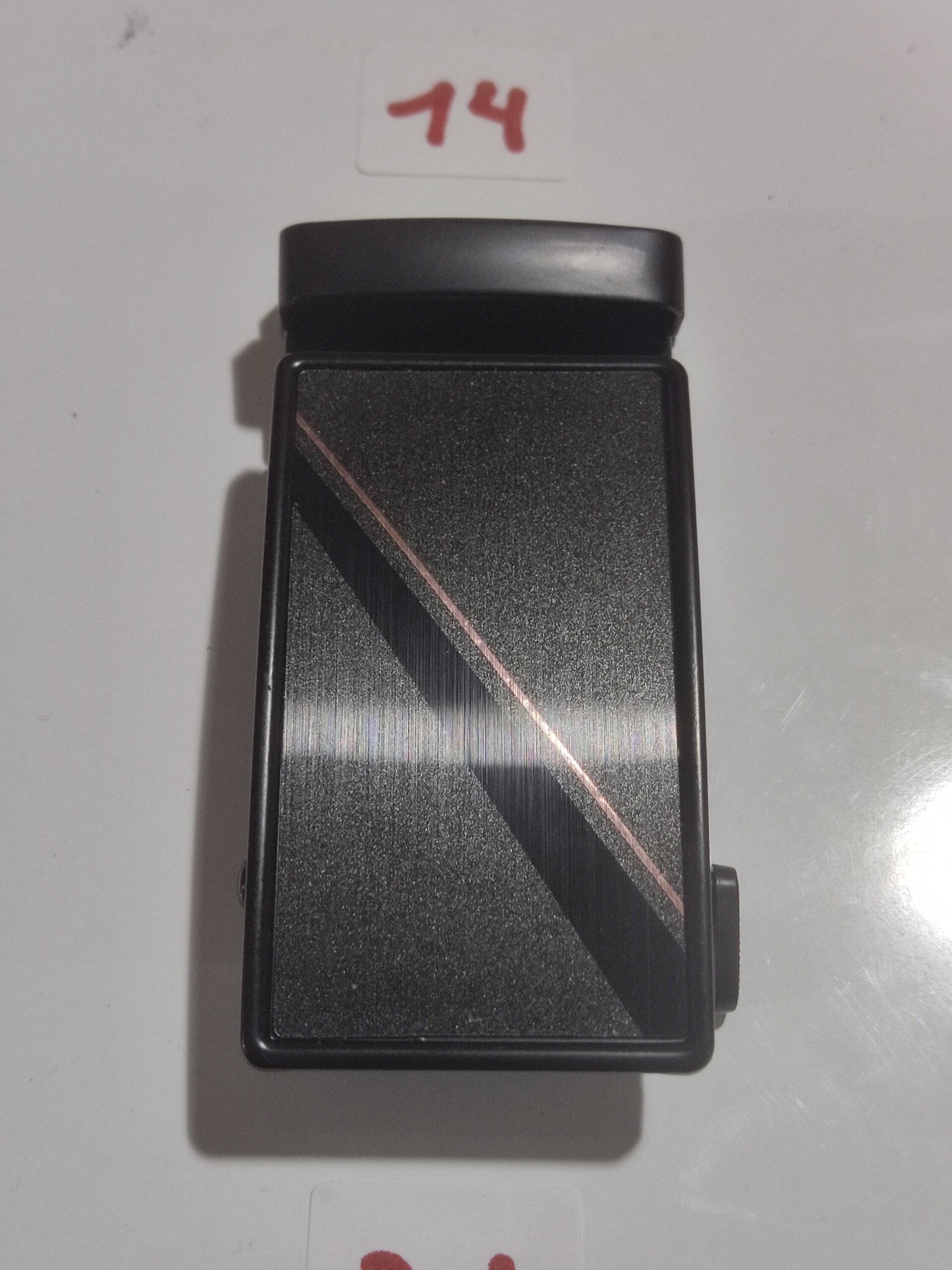 Hebilla de cinturón 014 negro caminos - 3