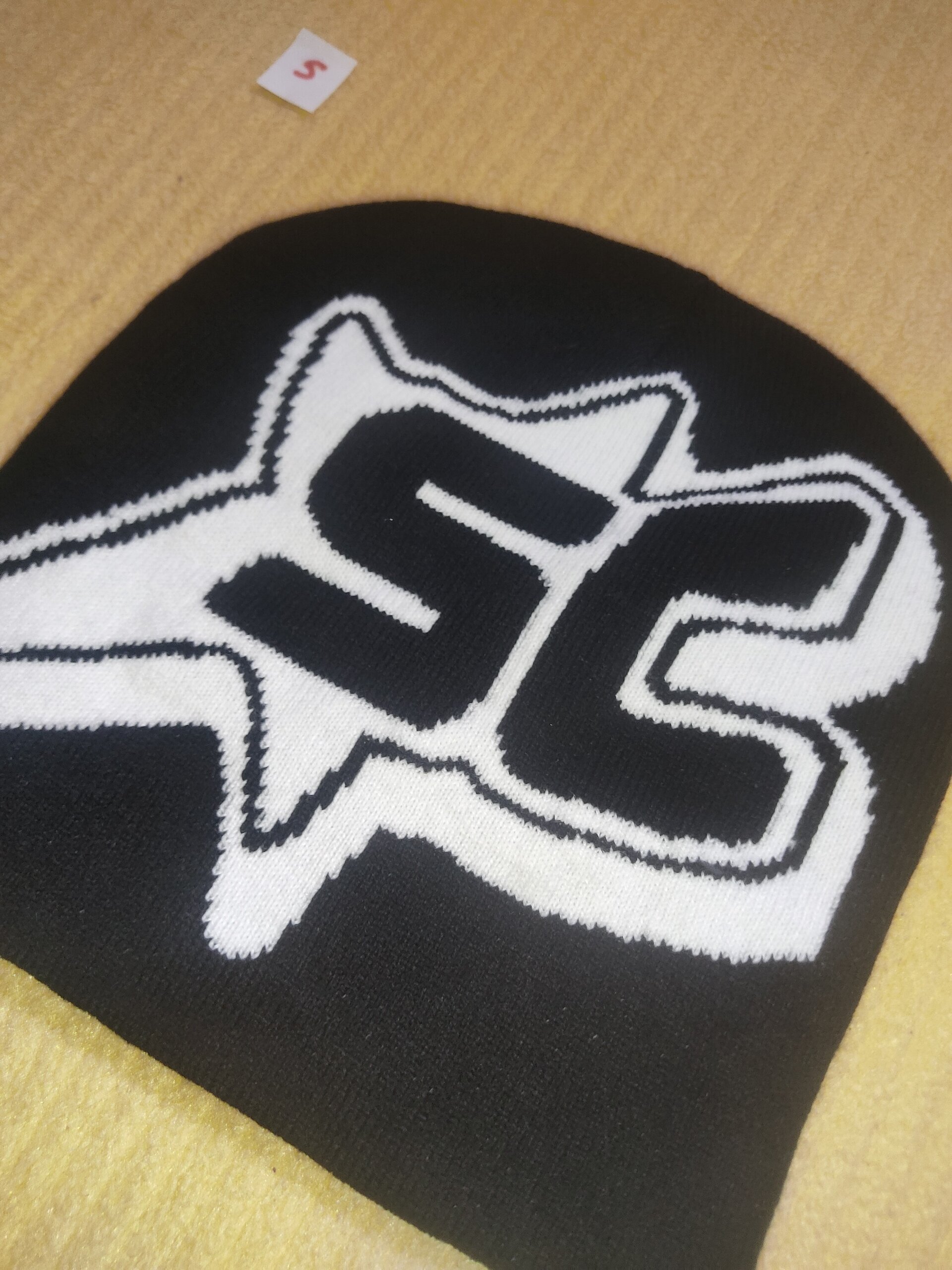 Gorro 5 STREET negro con blanco - 2