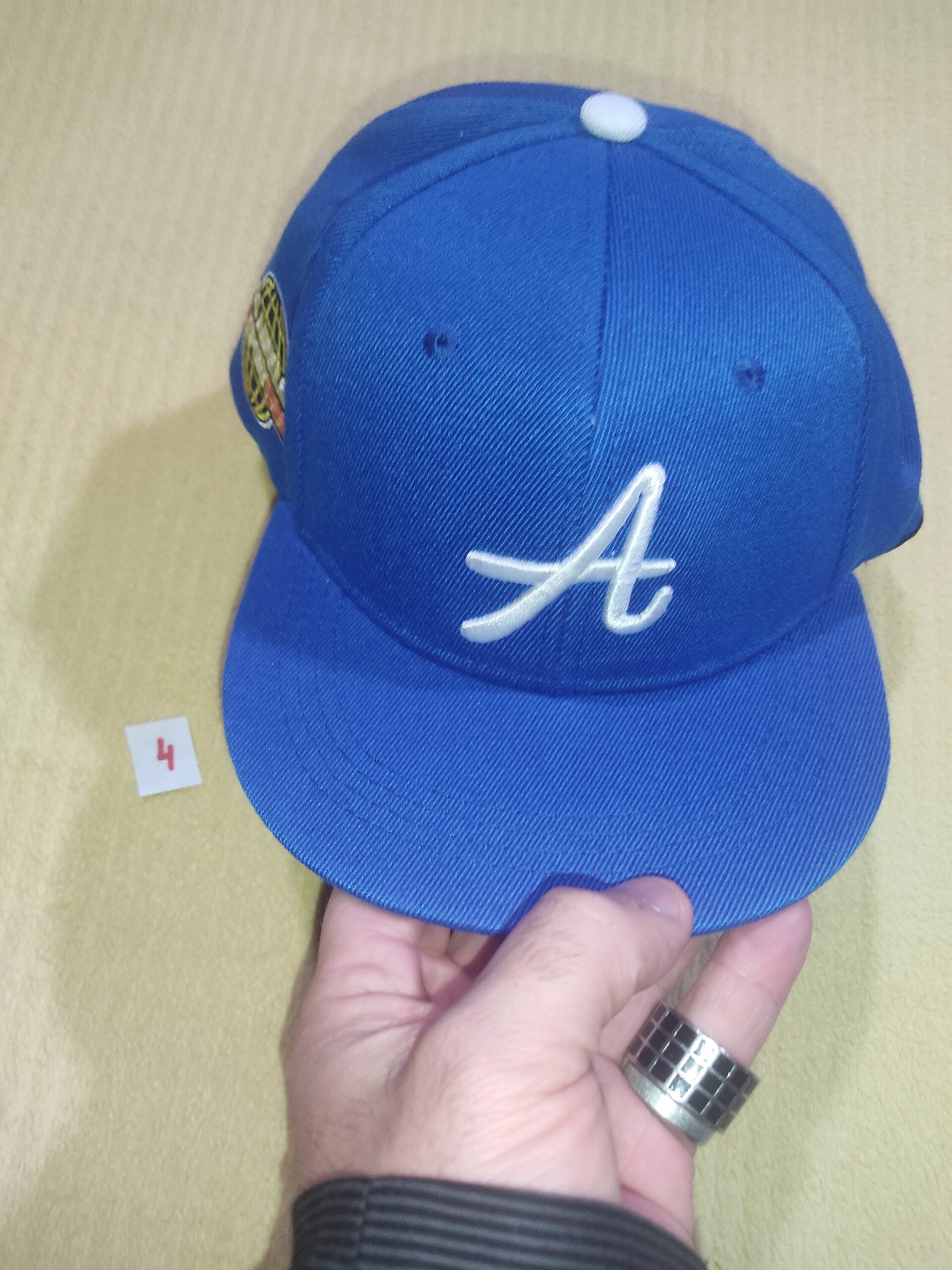 Gorra 1 azul letra A - 3