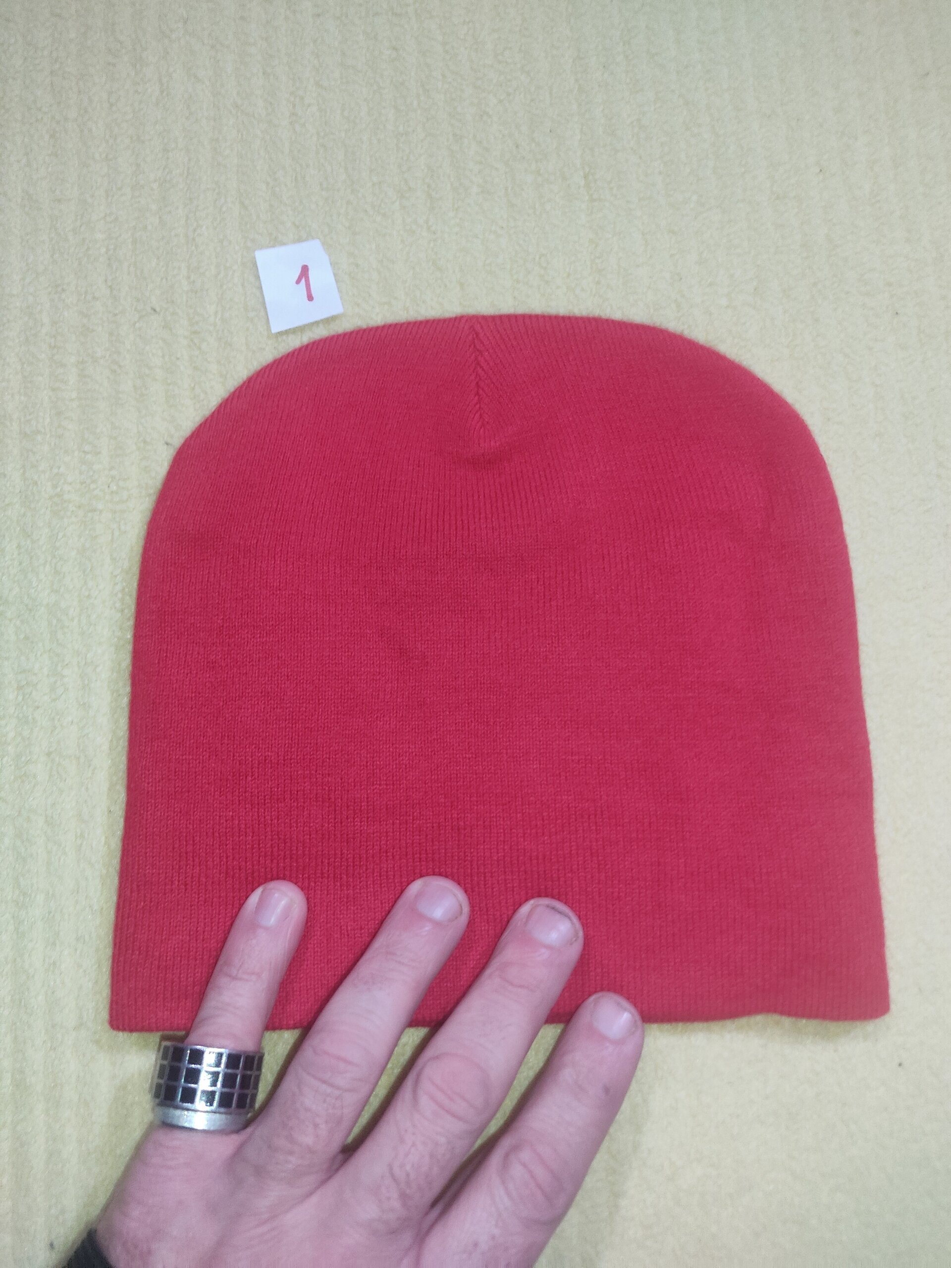 Gorro 1 rojo con número 23 - 3
