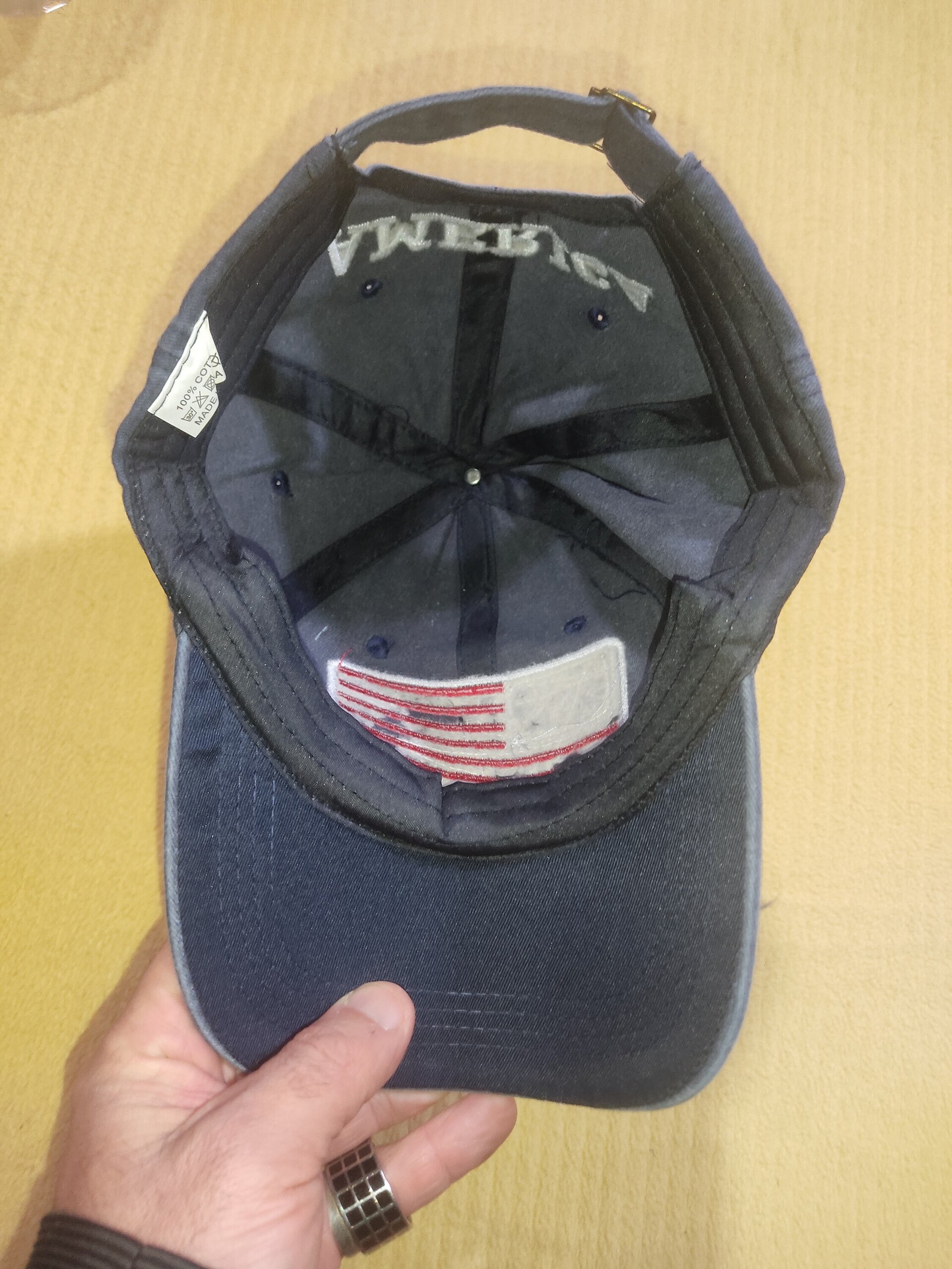 Gorra 8 azul bandera americana - 3