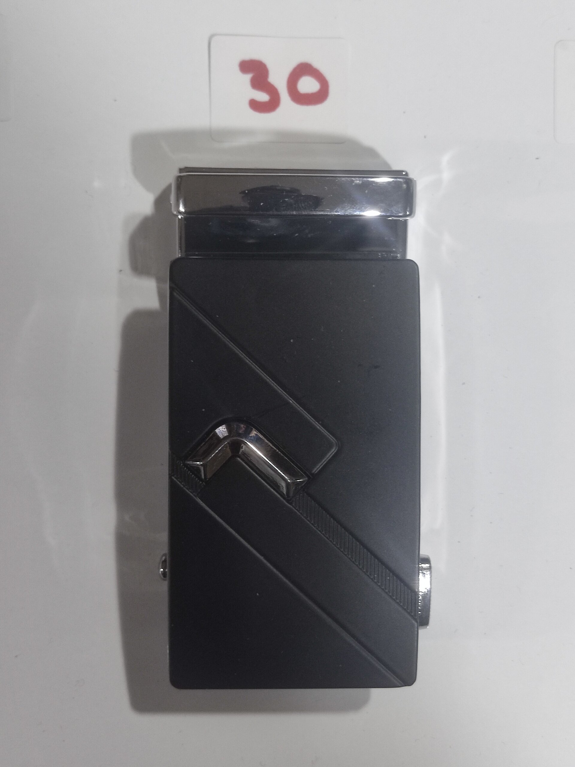 Hebilla de cinturón 30 negra - 3