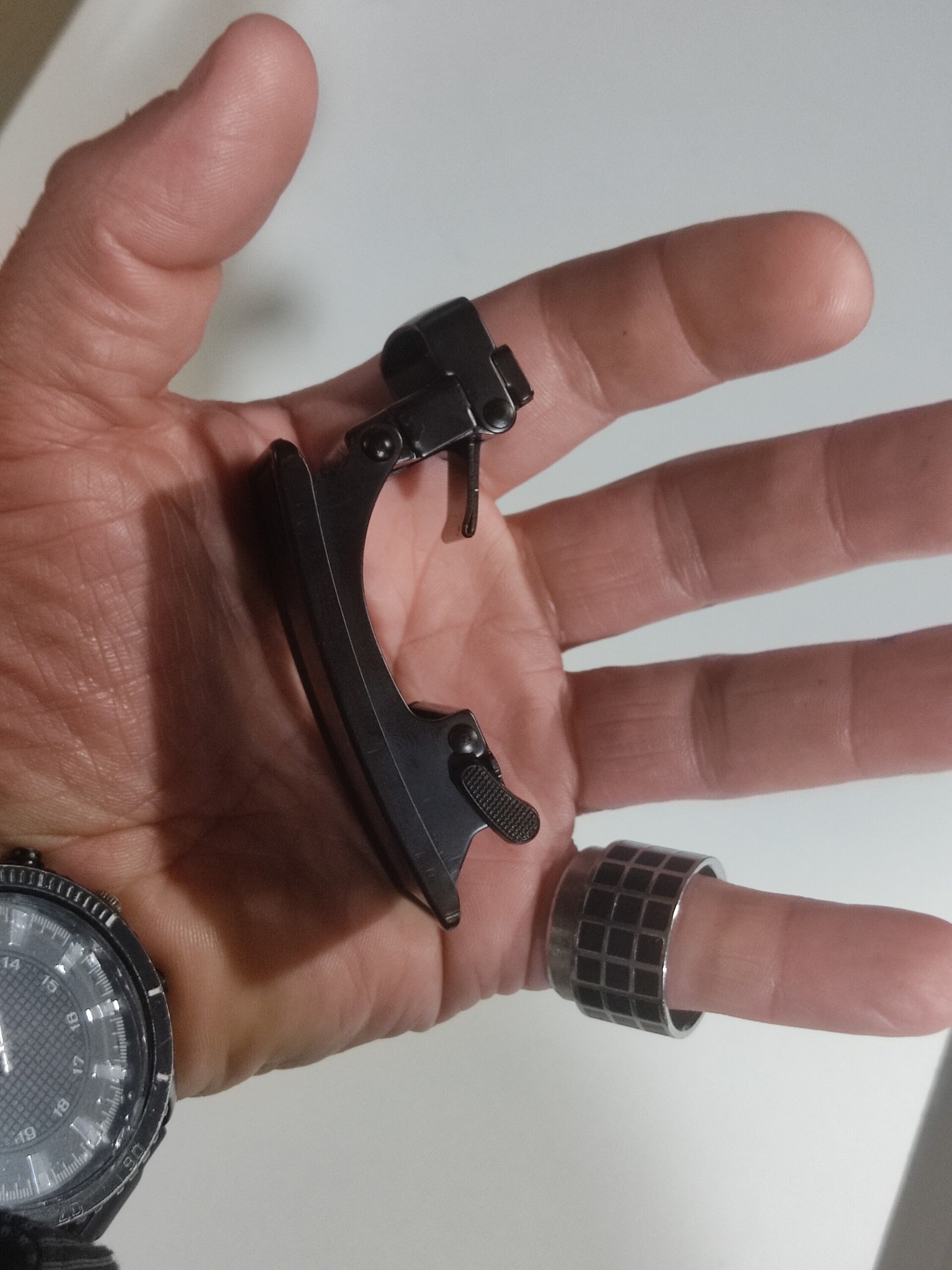 Hebilla de cinturón 023 negra símbolos - 2