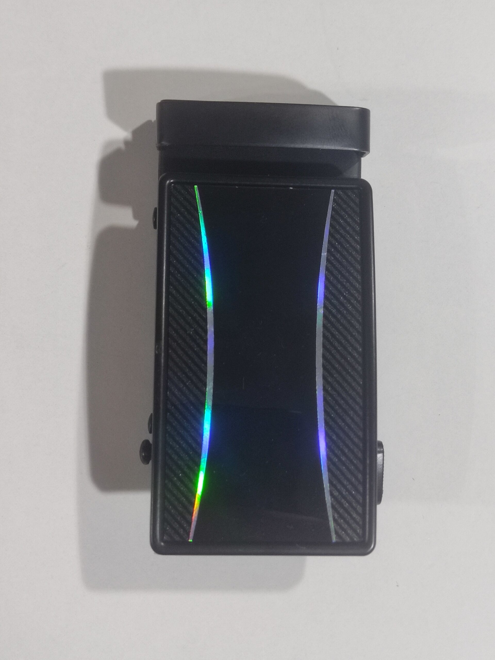 Hebilla de cinturón 06 negra panorámica - 4