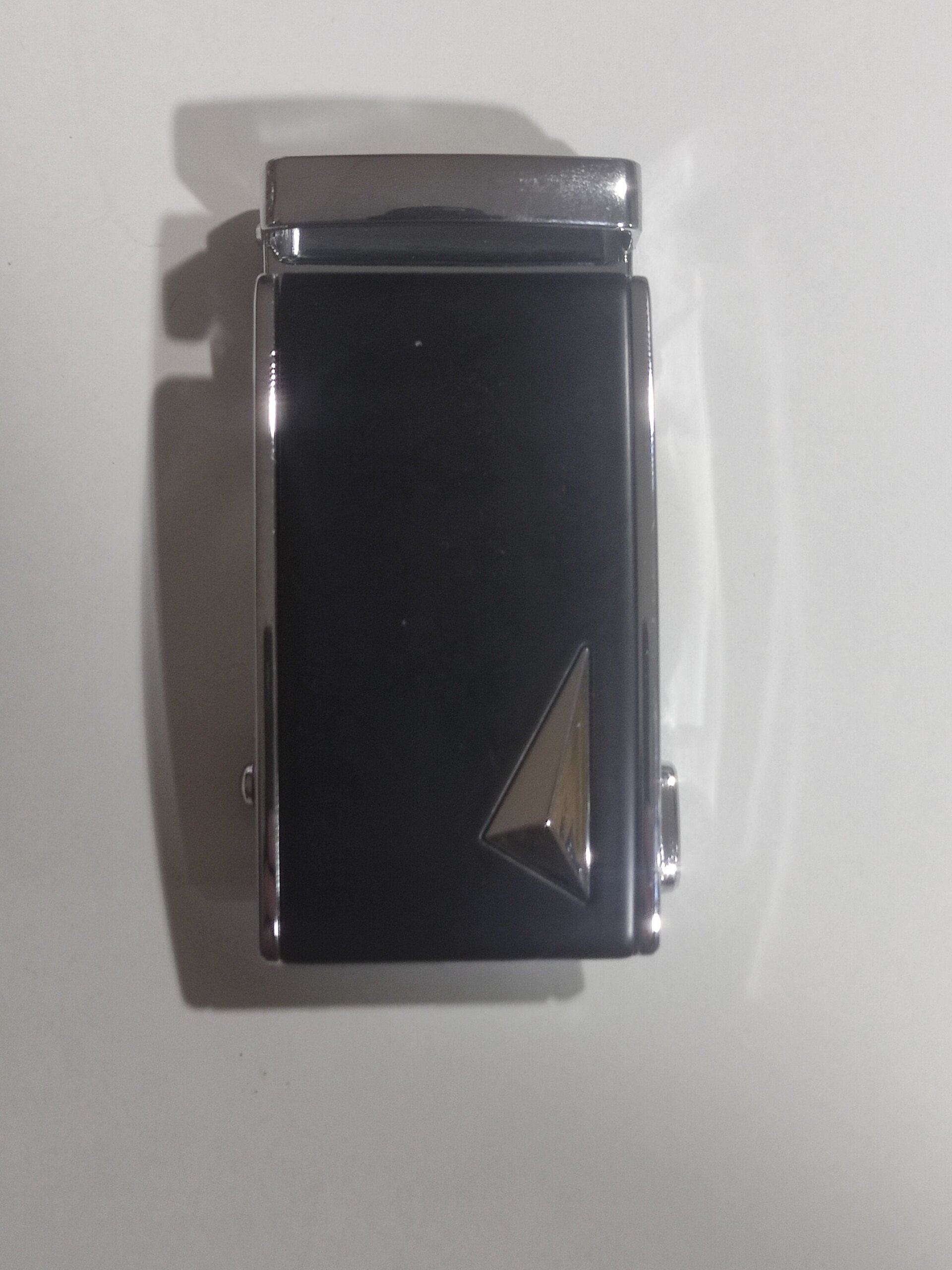 Hebilla de cinturón 26 negra triángulo - 4