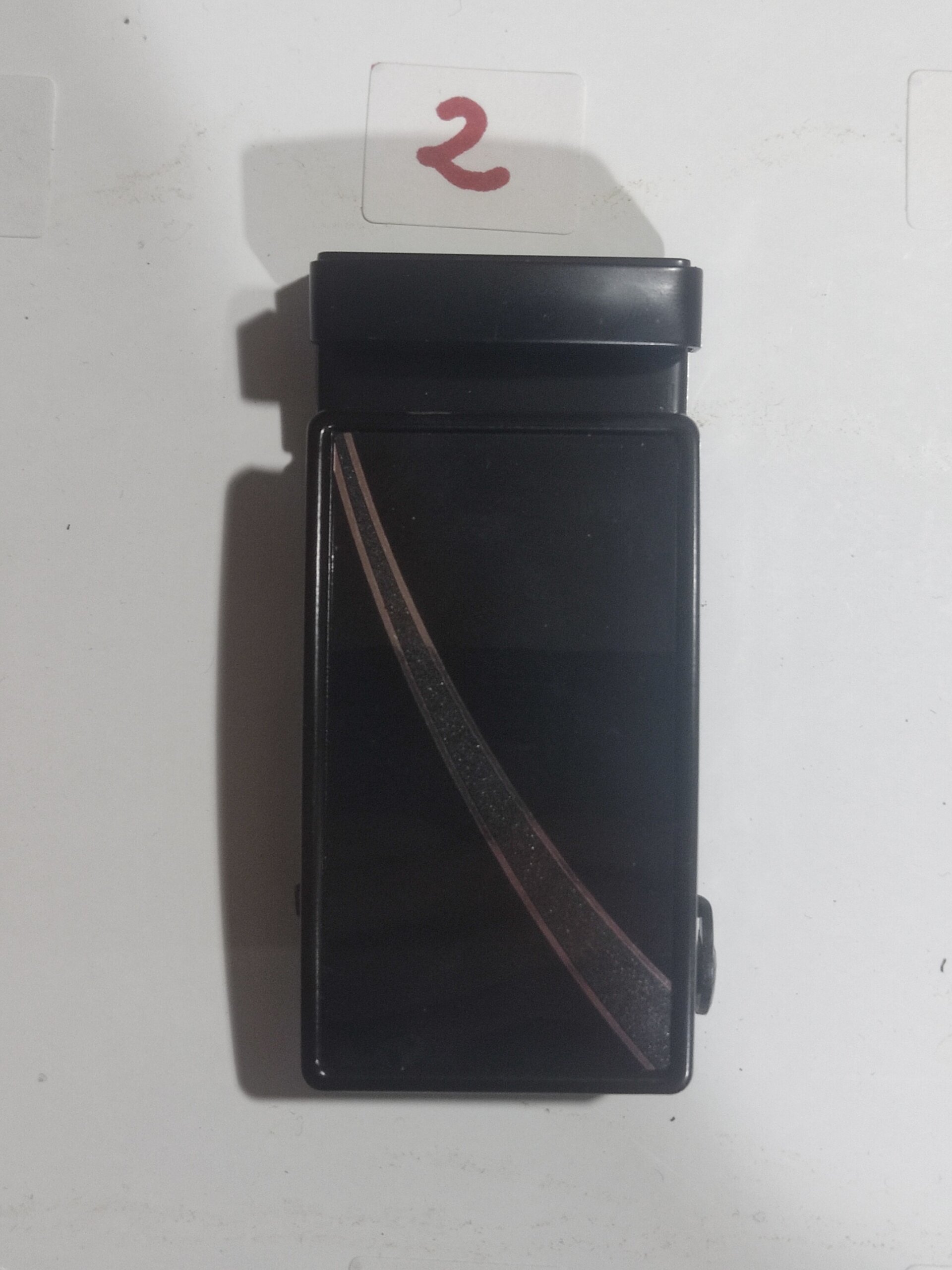 Hebilla de cinturón 02 negro cometa - 3