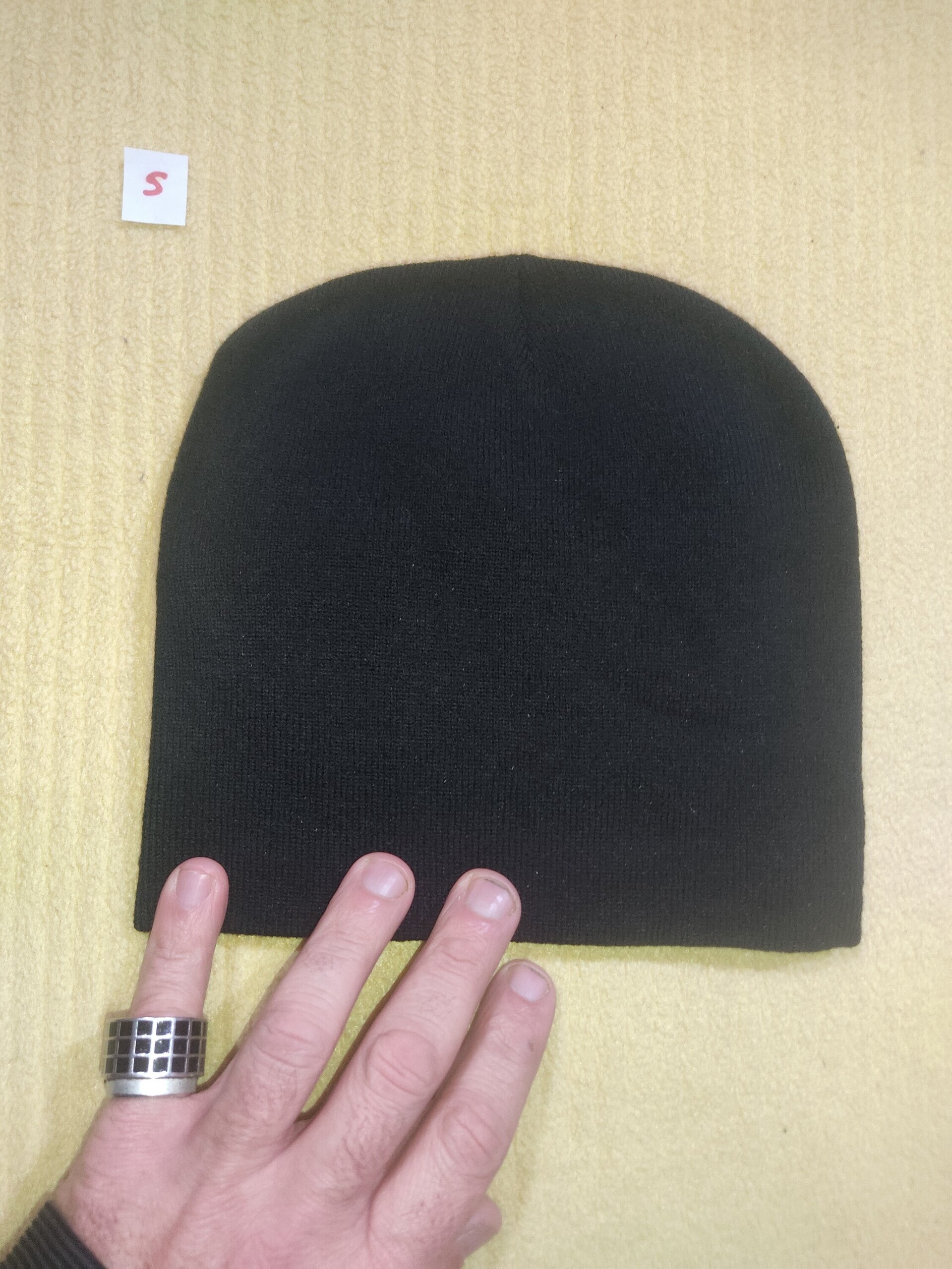 Gorro 5 STREET negro con blanco - 3