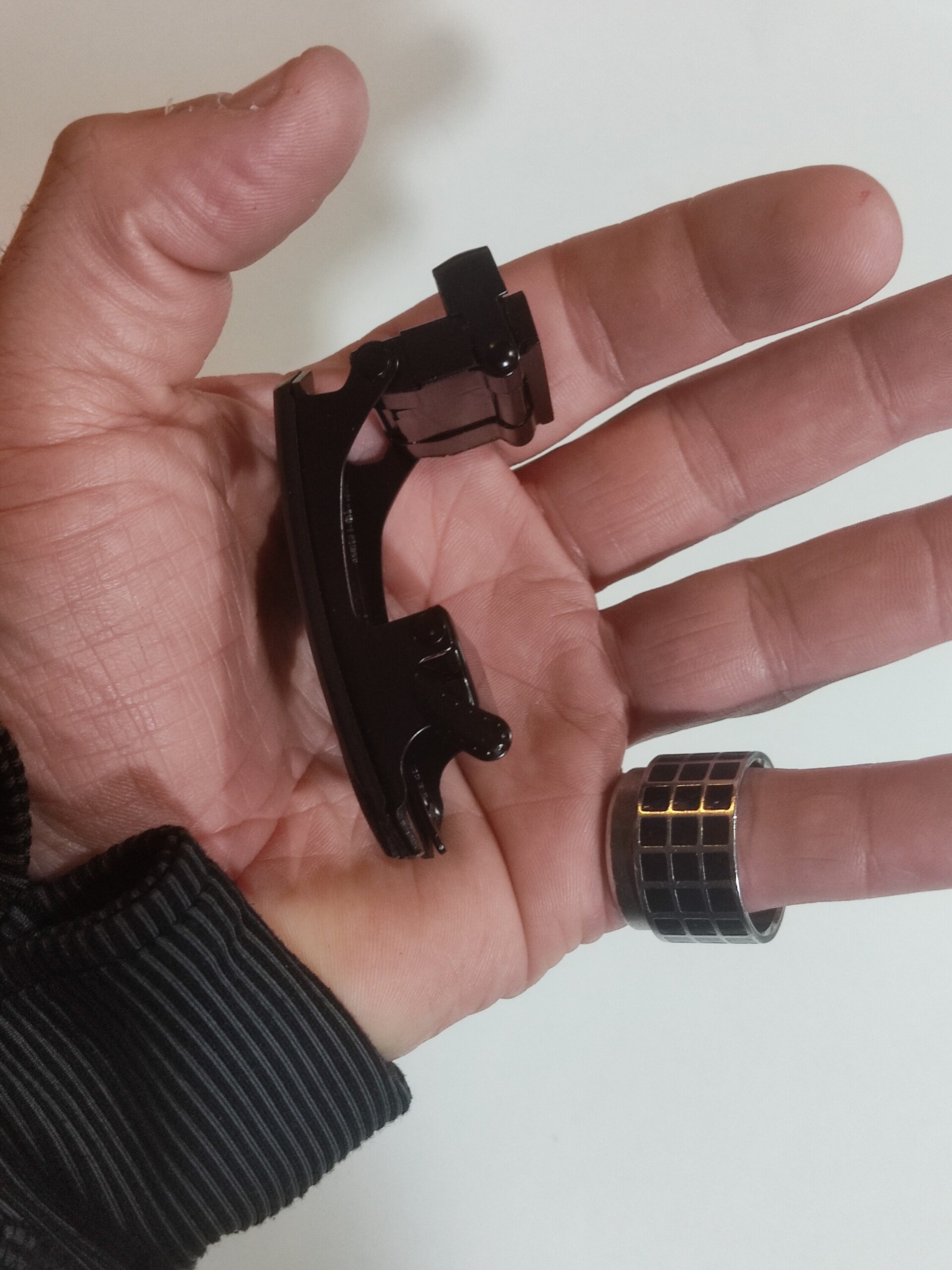 Hebilla de cinturón 10 negra Z - 2