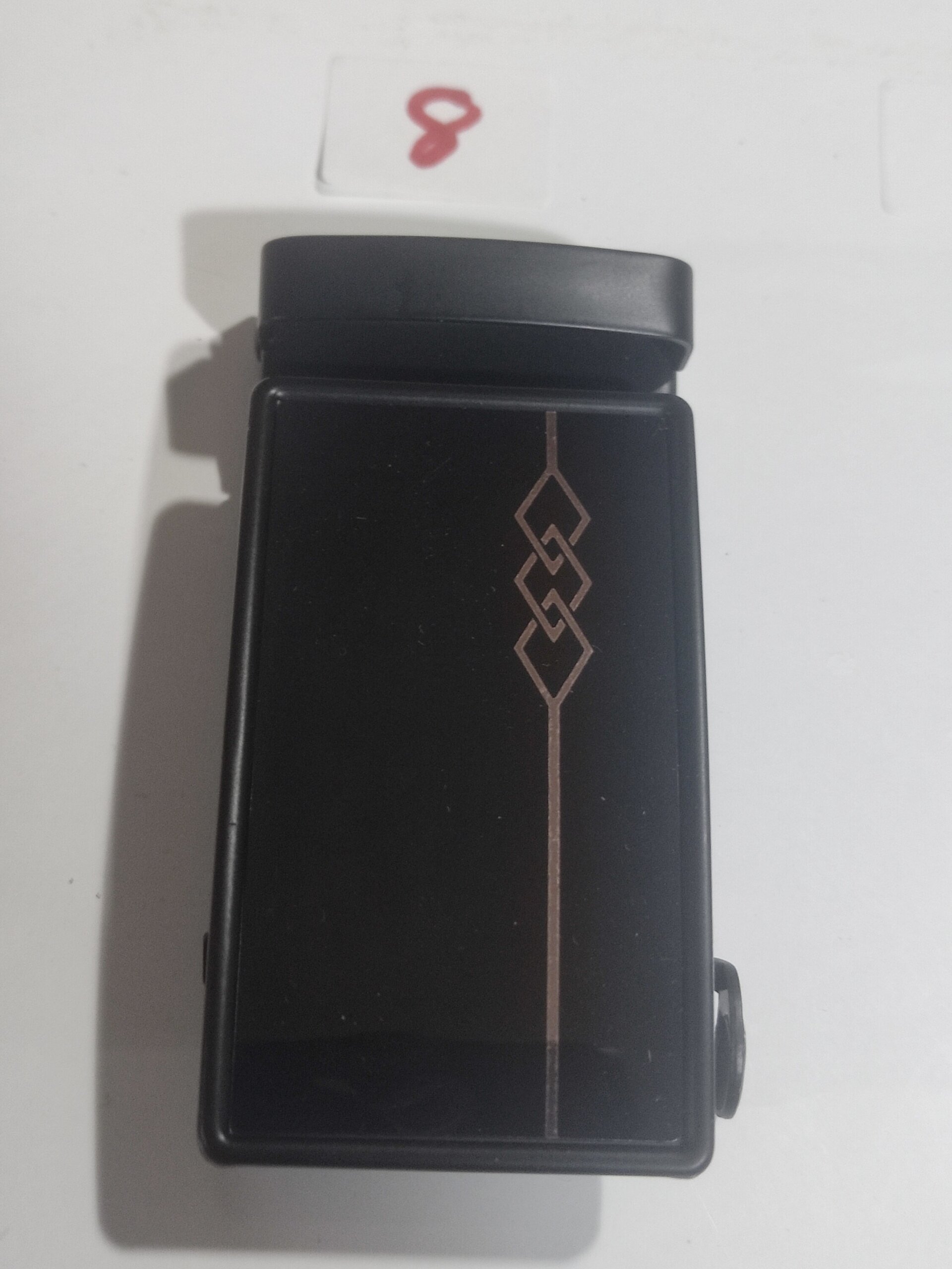 Hebilla de cinturón 08 negro pincho - 3