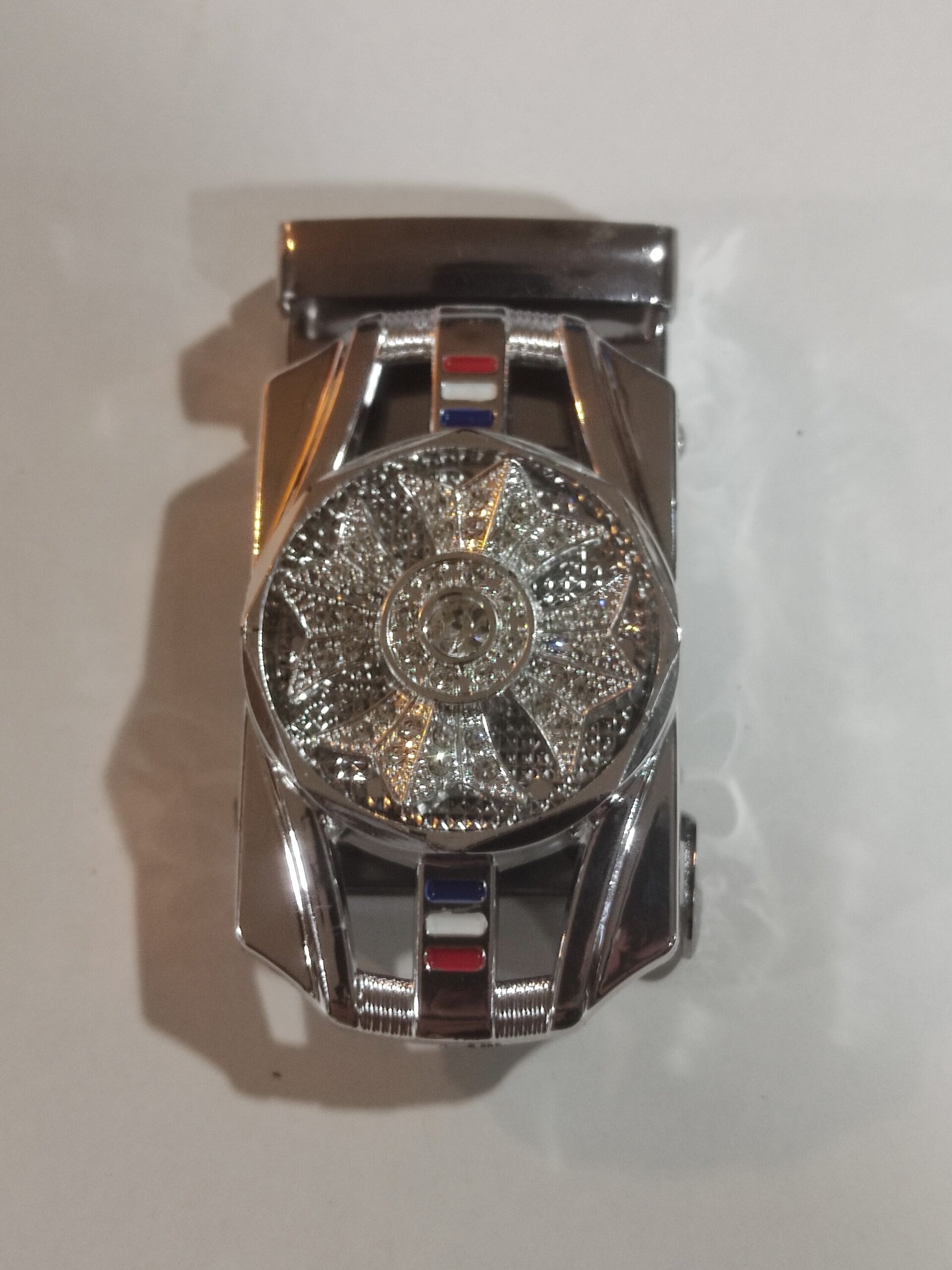 Hebilla de cinturón 2 plateada - 4